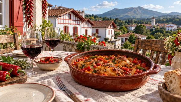 Les meilleurs vins pour accompagner le poulet basquaise