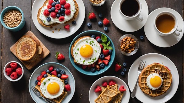 Des petits déjeuners sucré-salé pour bien démarrer la journée